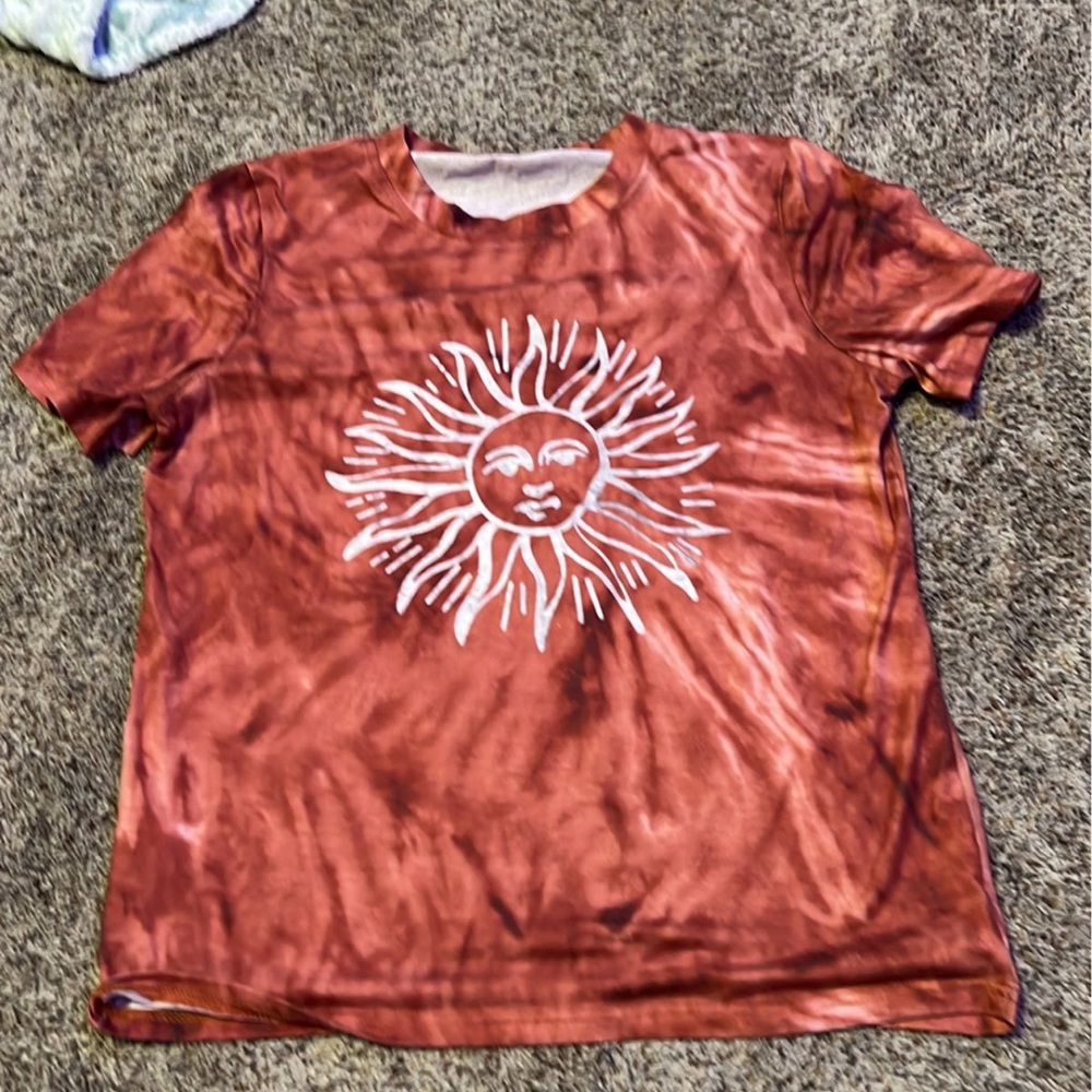 Romwe size small sun shirt
